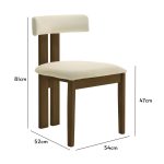 TISHA Dining Chair-Walnut - Image 3
