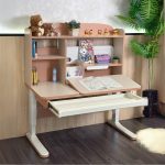 N21S Ergonomic Kids Study Desk-Pink - Image 7