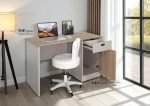 80129-OT - Writing Table (Natural + Beige) - Image 3