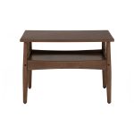HOBET Solid Wood Coffee Table-Cocoa - Image 3