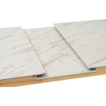 FRANKA 160x+40cm Extension Table-White - Image 2