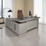 80126-OTGY/KH - Office Table (Grey + Khaki)