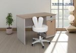 80129-OT - Writing Table (Natural + Beige) - Image 4