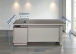 80126-OTGY/KH - Office Table (Grey + Khaki) - Image 5