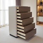 32216-CDBE - Chest & Drawer - Beige - Image 3