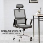 DAISY High Back Swivel Office Chair-Black - Image 4