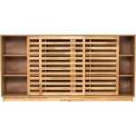 KYOTO 3 Door Storage Cabinet-Oak - Image 4