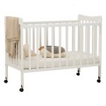 ELLA 120x60cm Solid Wood Baby Cot-White - Image 5