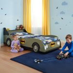 BATMAN Car Single Size Kids Bed-Green - Image 2