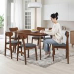 BETSAN 6 Seater Dining Set-Walnut