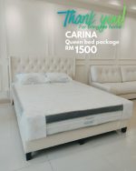 [Package] CARINA Bed With 10 Inch Spring Mattress-2 Sizes - Image 8