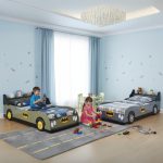 BATMAN Car Single Size Kids Bed-Green - Image 5