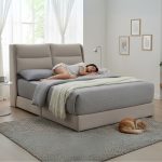CELESTE Queen & King Size Pet Friendly Divan Bed Frame-Sand - Image 3