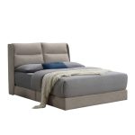 CELESTE Queen & King Size Pet Friendly Divan Bed Frame-Sand - Image 2