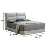 CELESTE Queen & King Size Pet Friendly Divan Bed Frame-Cream - Image 4