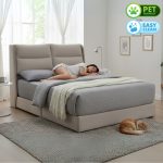CELESTE Queen & King Size Pet Friendly Divan Bed Frame-Sand