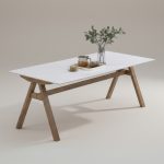 CIERRA 200cm Sintered Stone Dining Table-2 Colors - Image 4