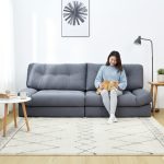 CLOUD 3 Seater Pet Friendly Sofa-Grey - Image 2