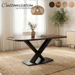 [Customisation] OPHELIA Full Solid Wood Dining Table