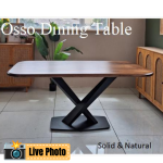 [Customisation] OPHELIA Full Solid Wood Dining Table - Image 12