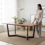 [Customisation] DOHERTY Full Solid Wood Dining Table - Image 2