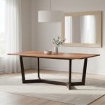 [Customisation] DOHERTY Full Solid Wood Dining Table - Image 3