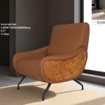EDELMAN PU Leather Relax Lounge Chair-3 Colors - Image 2