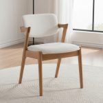 EVORA Solid Wood Dining Chair-Beech