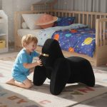 Youthopia GORILLA Kids Plush Stool- 2 Colors - Image 3