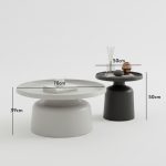 HASEENA Nesting Coffee Table Set - Image 5