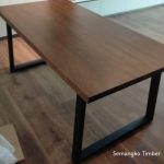 [Customisation] HELIA Rectangula Full Solid Wood Dining Table - Image 3