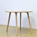 HETTIE Round D75cm Wooden Coffee Table-Natural - Image 6