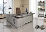80126-OTGY/KH - Office Table (Grey + Khaki) - Image 2