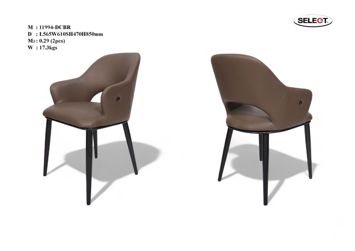 11994 - Dining Chair - 2pcs chairs - 2 colors - Image 2