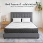 [Package]JANESSA Queen & King Bed With 8 Inch Foam Mattress