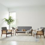 KALIKA 123 Seater Pet Friendly Sofa Set-Grey - Image 2