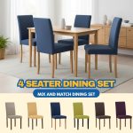 [Mix & Match] LENORE 4 Seater Dining Set