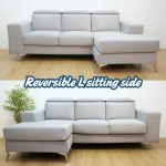 LUCINDA Pet Friendly L Shaped  Sofa-Light Grey - Image 5