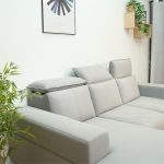 LUCINDA Pet Friendly L Shaped  Sofa-Light Grey - Image 7