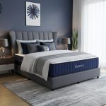 MAGNUS Queen Wing Back Divan Bed-Grey - Image 4
