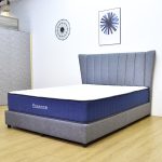 MAGNUS Queen Wing Back Divan Bed-Grey - Image 9