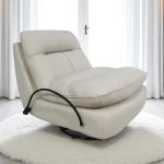 MARKOV Swivel PU Leather Recliner Chair-3 Colors - Image 2