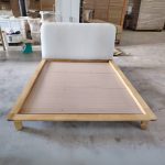 MELANIE Wooden Queen & King Bedframe-Natural - Image 8