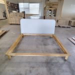 MELANIE Wooden Queen & King Bedframe-Natural - Image 5