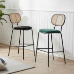 NARCISSA Metal Bar Chair-2 Colors