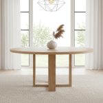 [Customisation] OMAR Solid Wood Round Dining Table - Image 3