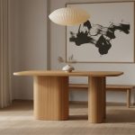 [Customisation] OSHIO Full Solid Wood Dining Table - Image 3