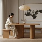 [Customisation] OSHIO Full Solid Wood Dining Table - Image 2