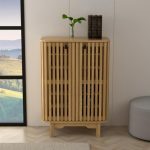 ROGANTA Storage Cabinet-Oak - Image 5