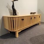 ROGANTA 160cm TV Cabinet-Oak - Image 3